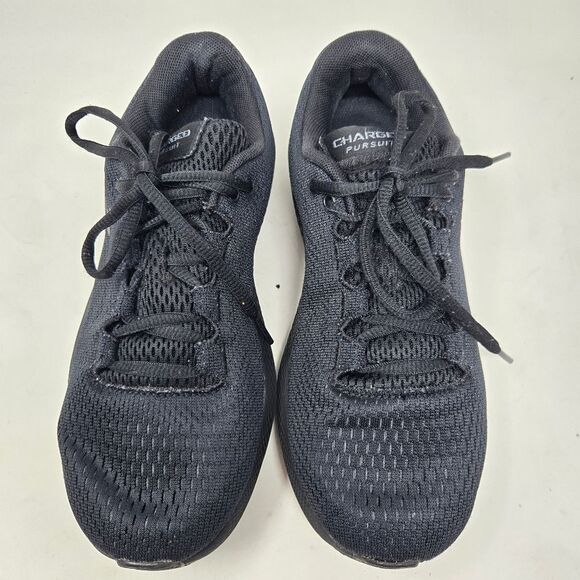 UNDER ARMOUR Charged Pursuit 2 Women’s Athletic Shoes Size 8 Triple Black - Picture 3 of 10